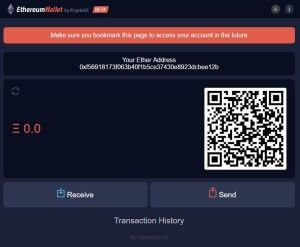 Ethereum Online Wallet