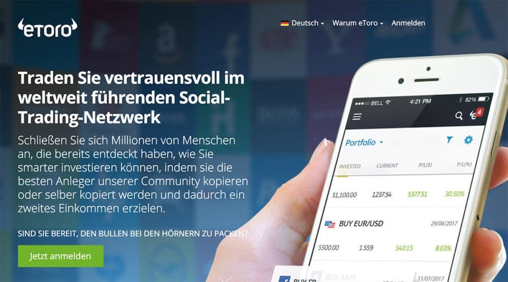 Ethereum kaufen auf eToro-